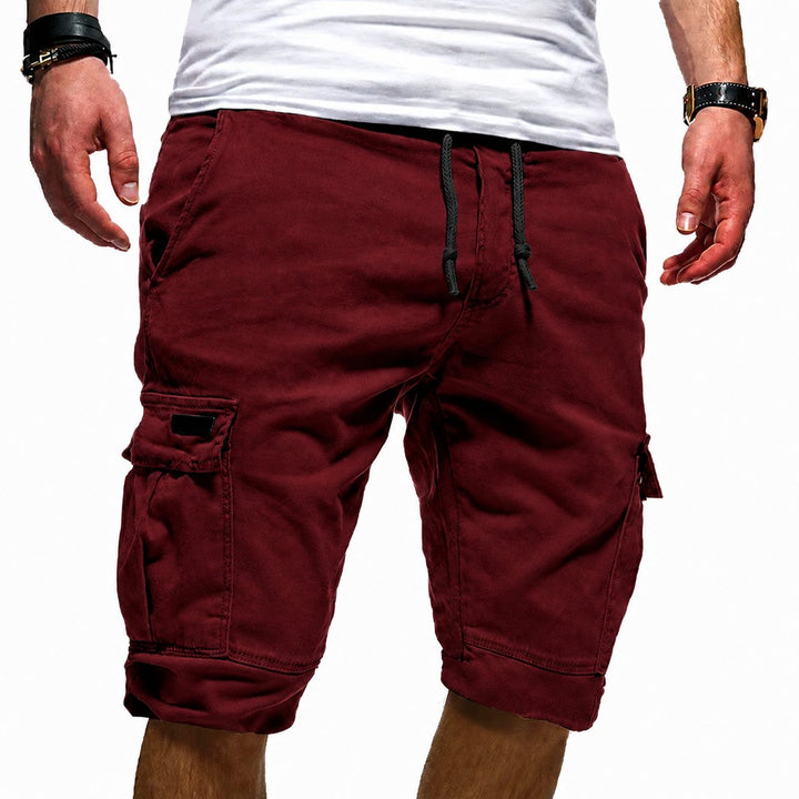 Lightweight, comfortable men's relaxed fit cargo shorts, ideal for summer outdoor walks & daily wear.