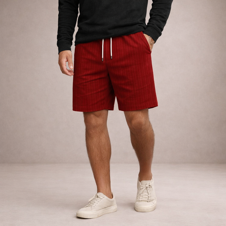 Men's comfortable summer shorts, relaxed fit, perfect for beach days, vacation, and outdoor activities.