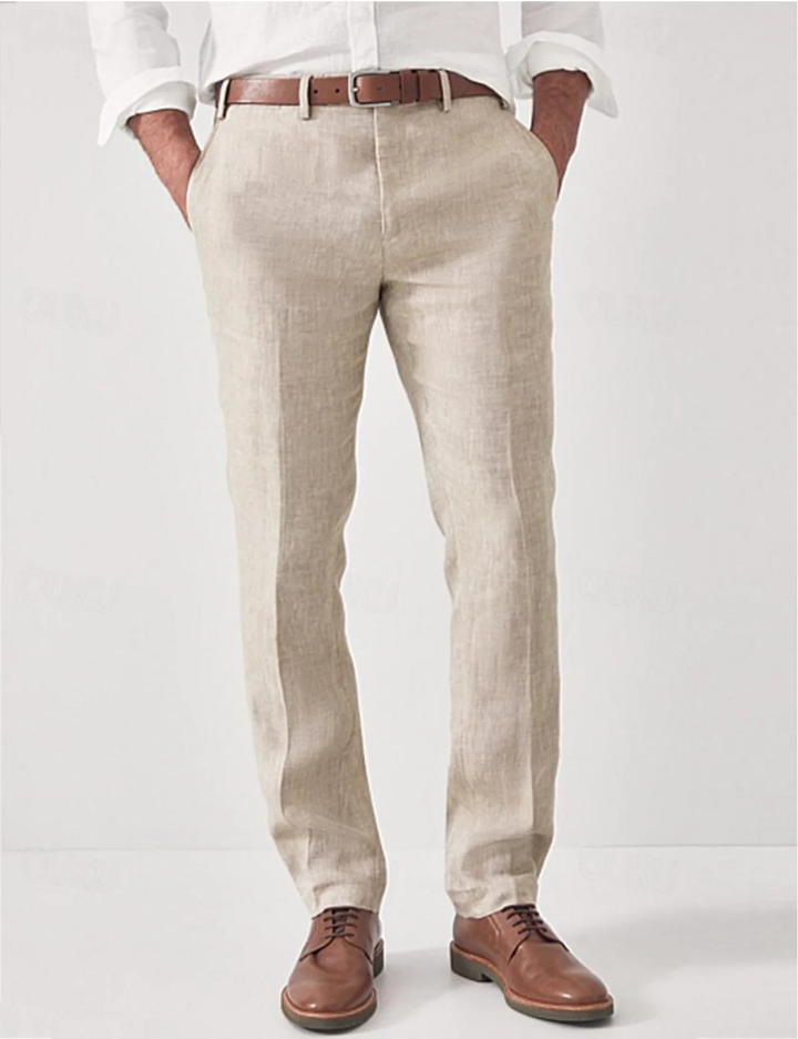 Relaxed fit men's harem pants for ultimate comfort, elastic waist; perfect for casual and lounge wear.