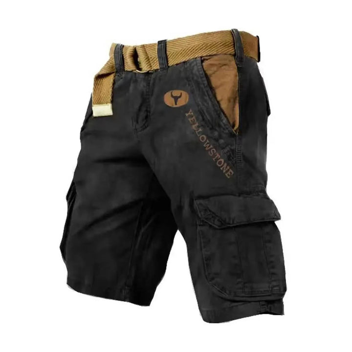 Stylish men's cargo shorts with a relaxed fit, offering ample storage and superior comfort.