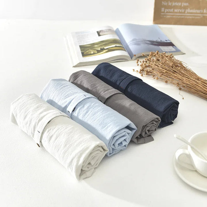 Modern men's relaxed fit Henley. Short sleeve casual shirt with button placket, a stylish polo alternative.