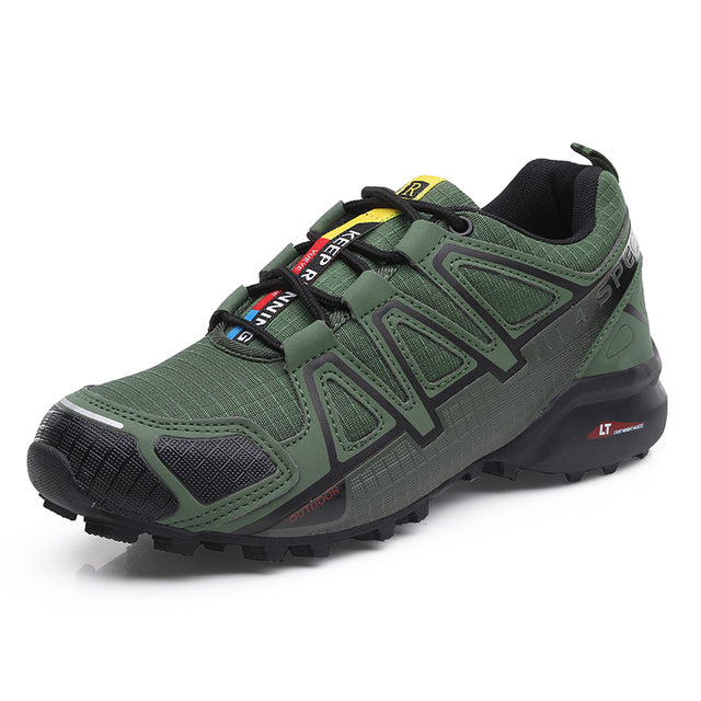 Rugged RoverTrail men's outdoor footwear, built for challenging hiking & trekking.