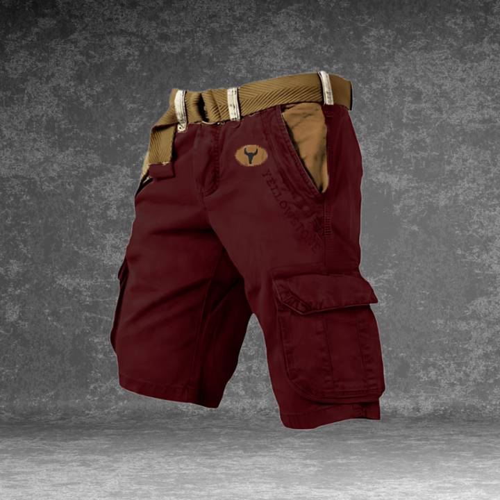 Outdoor-ready men's multi-pocket cargo shorts. Rugged, comfortable, and versatile for everyday summer wear.