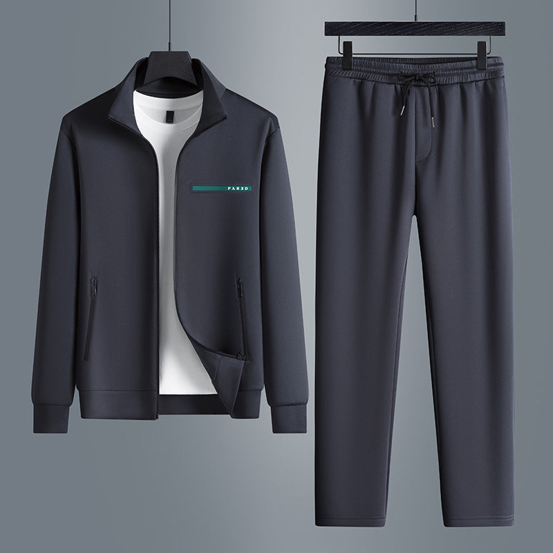 Men's comfortable leisurewear tracksuit set, ideal for casual fashion & relaxation. A stylish matching set.