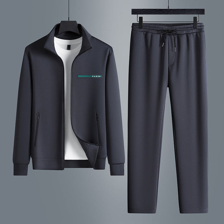 Men's comfortable leisurewear tracksuit set, ideal for casual fashion & relaxation. A stylish matching set.