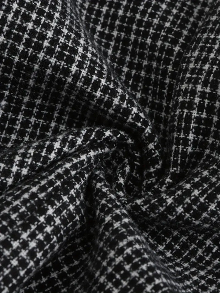 Men's slim fit check blazer with a contemporary pattern. Smart casual jacket for a polished, professional look.