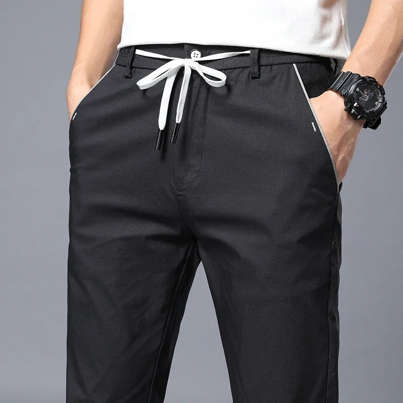 Versatile men's slim fit pants, perfect for casual wear or smart everyday fashion.