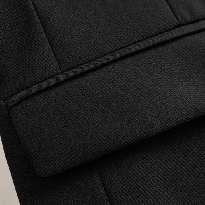 Sharp men's slim fit formal blazer for business, weddings, and special event wear. Tailored for elevated style.
