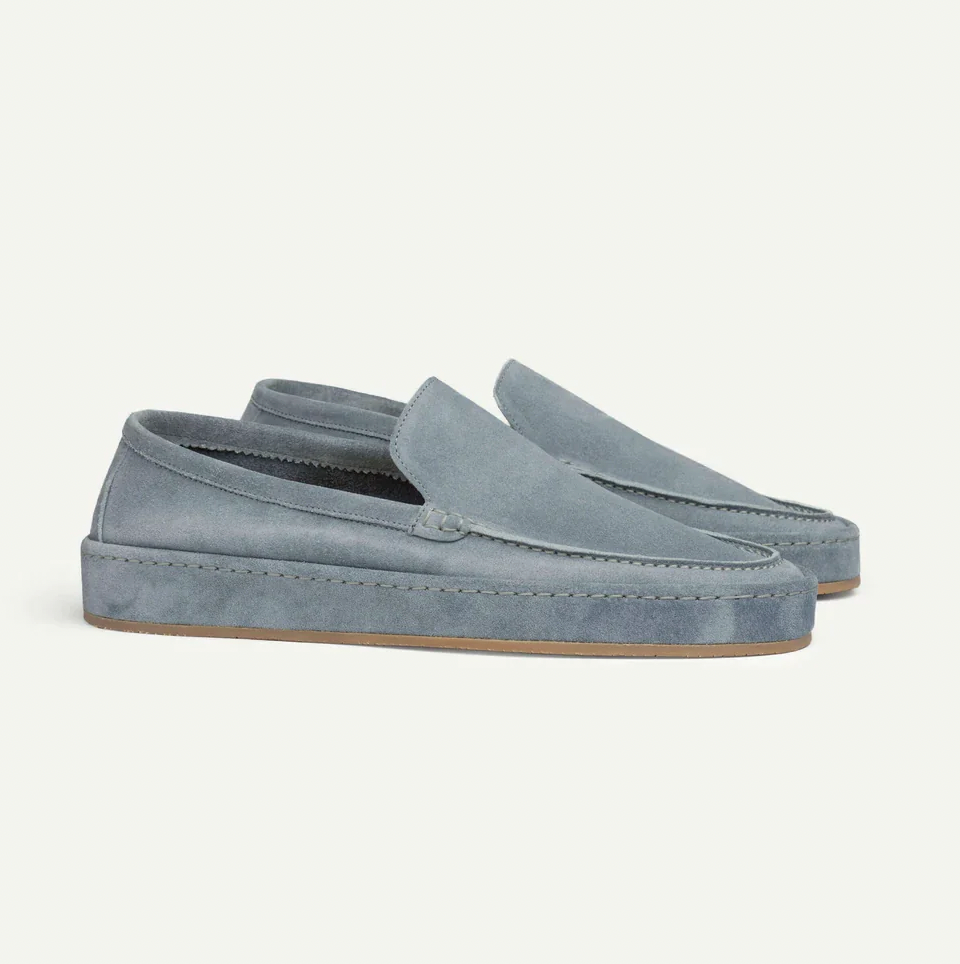Versatile men's slip-on loafers. Cushioned & comfortable for casual, elegant, or dress shoe wear.