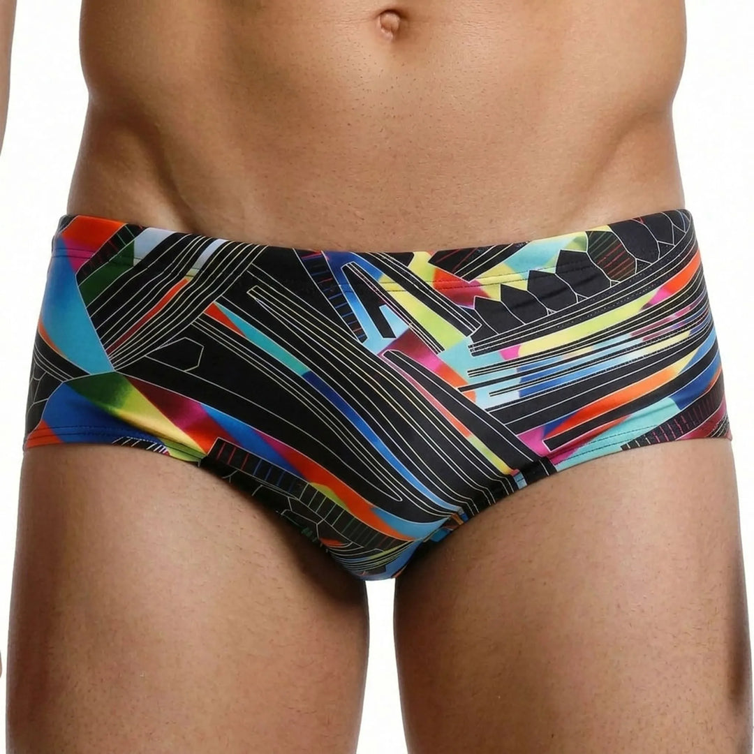 Sleek men's square cut swimwear, perfect for swimming, beach days, and all your summer adventures.