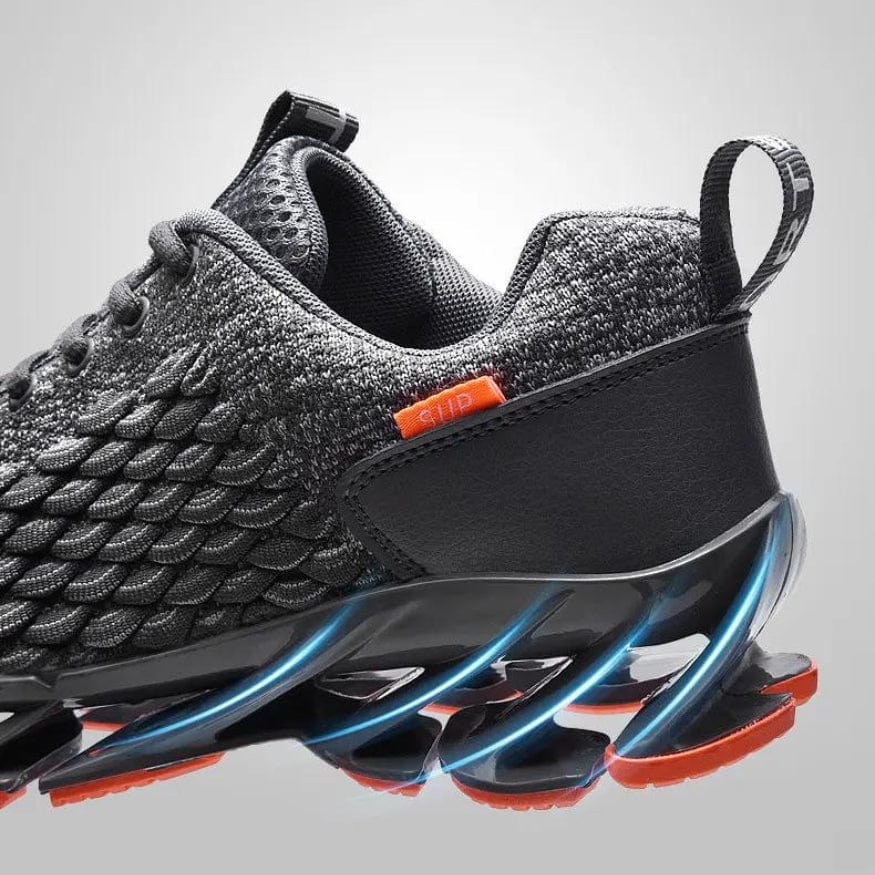 Comfortable men's walking shoes for joint pain relief. StrideMax supportive footwear for an active lifestyle.