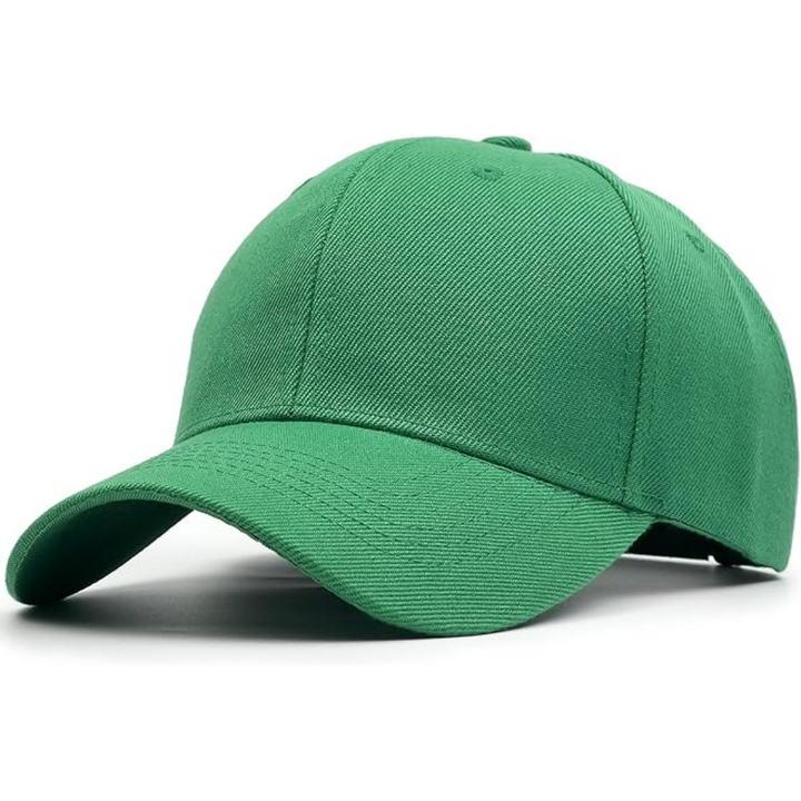 Classic men's structured baseball cap, versatile headwear for casual & sporty fashion.