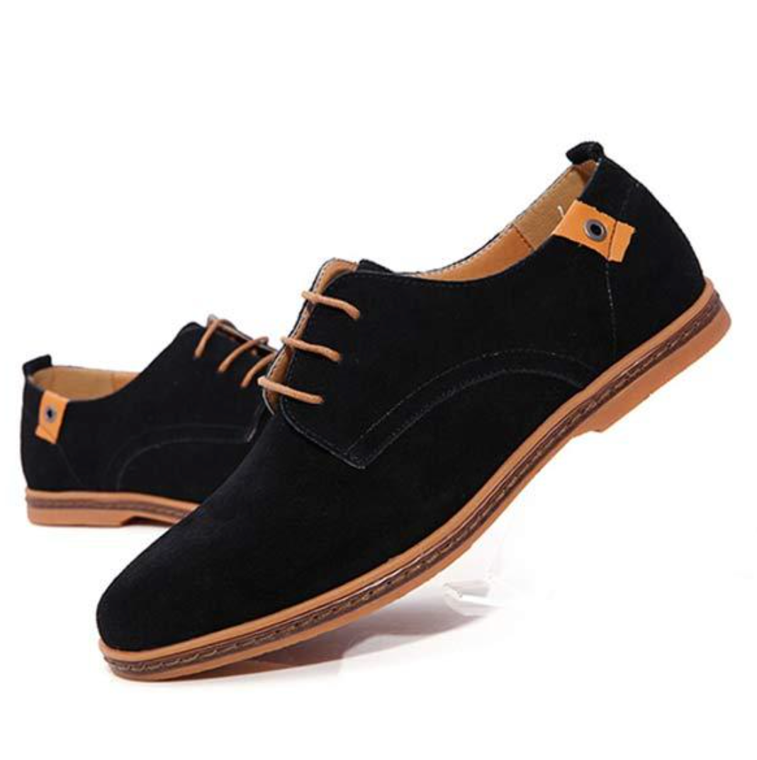 Comfortable men's versatile Derby shoes with elegant lace-up design, ideal for both dressy and casual looks.