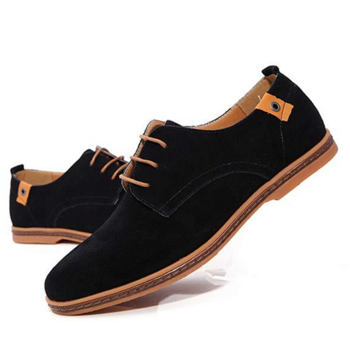 Comfortable men's versatile Derby shoes with elegant lace-up design, ideal for both dressy and casual looks.