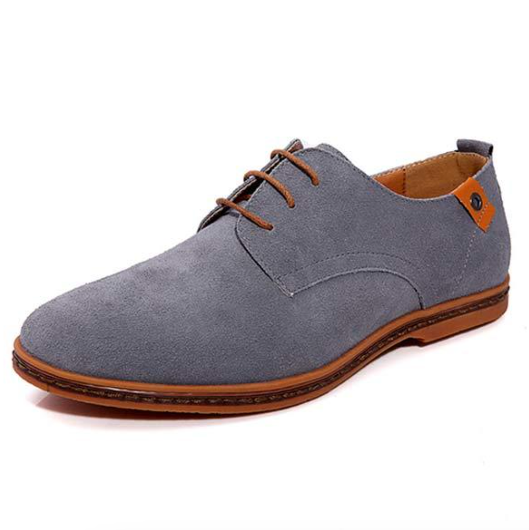Premium men's lace-up Derby shoes, a timeless style in quality leather for versatile everyday & occasion wear.
