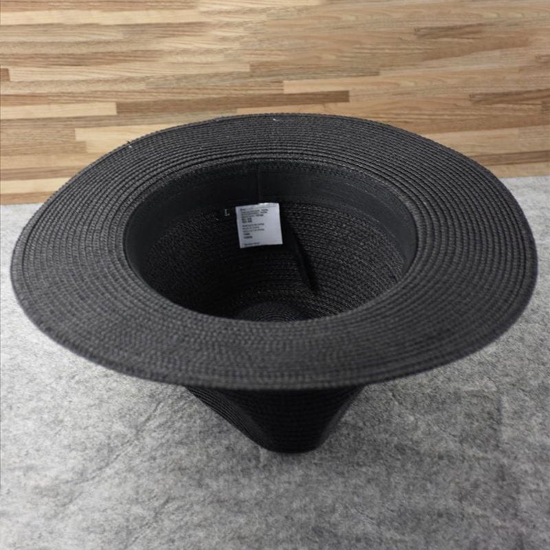 Stylish men's casual Panama hat with a natural weave. A fashionable and comfortable sun hat for men.