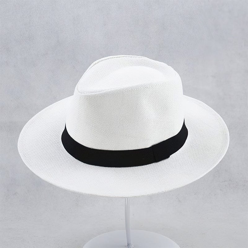 Men's beach Panama hat, stylish & protective. Essential for summer fashion, keeping you cool & shaded.