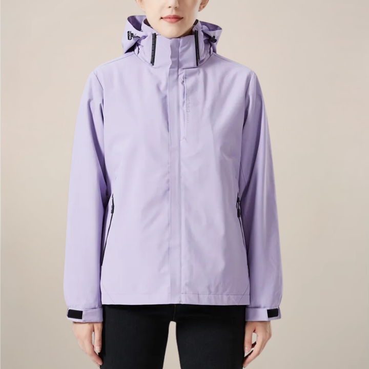Stylish men's full zip windbreaker jacket featuring a stand collar; a versatile piece for men's fashion.