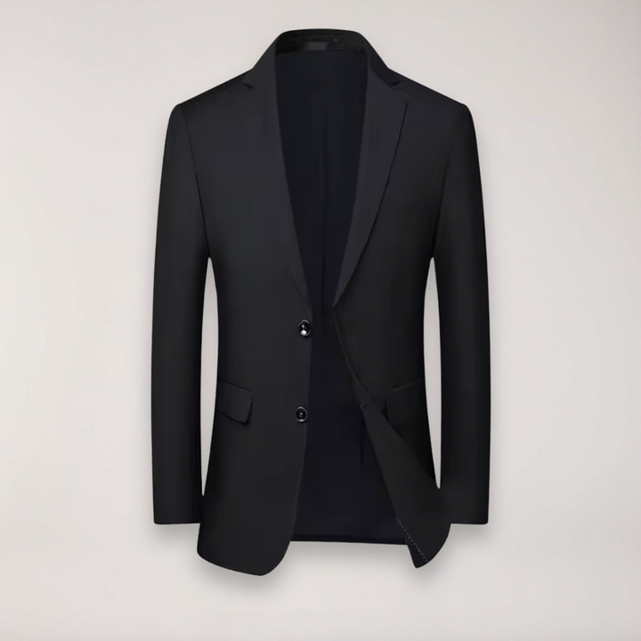 Versatile men's two-piece formal suit, tailored for weddings, business, and special occasions.