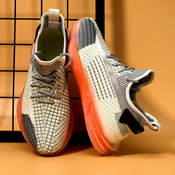Men's TrailTrek athletic running shoes, lightweight and comfortable for performance outdoor trail footwear.