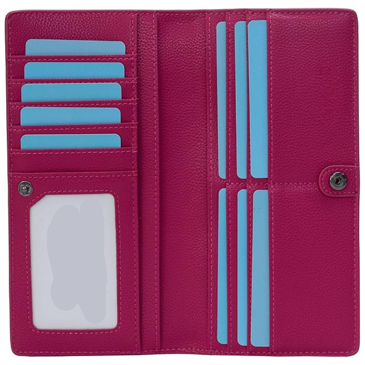 Everyday carry men's slim RFID wallet, card holder, secure & minimalist accessory.