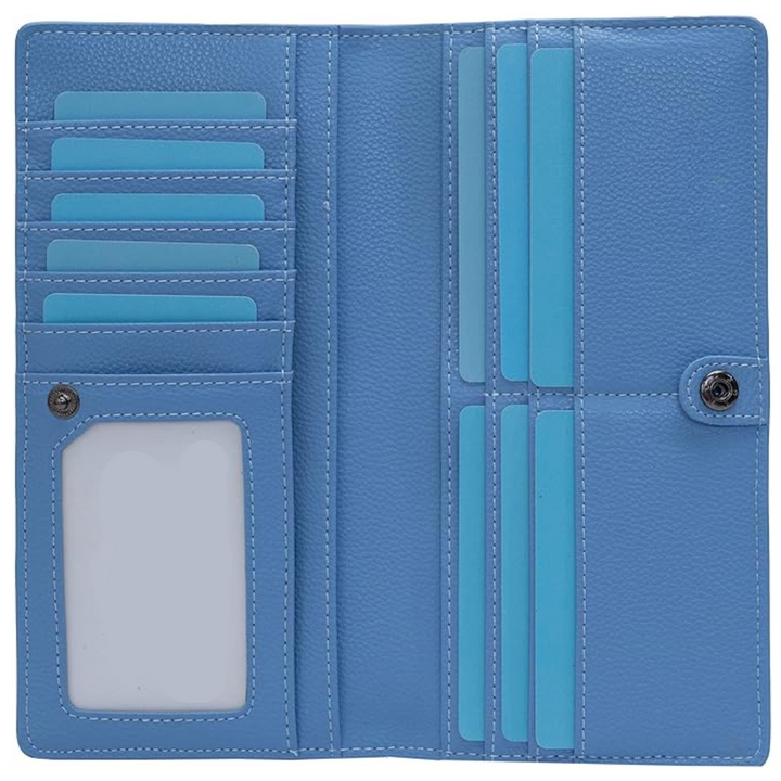 Functional men's ultra-slim card wallet, RFID blocking, essential for modern protection.
