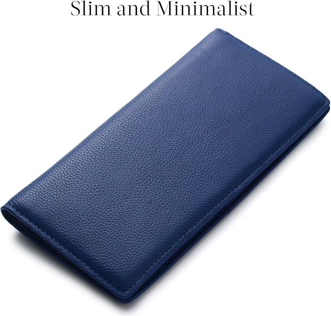 Secure men's RFID blocking card wallet, ultra-slim for easy portability and card protection.