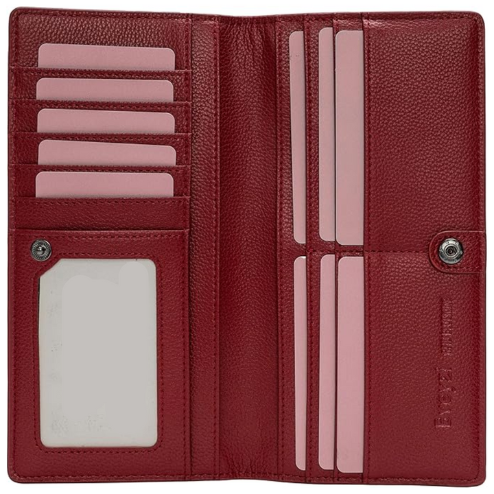 Portable men's RFID blocking card holder, ultra-slim design, ultimate card protection.