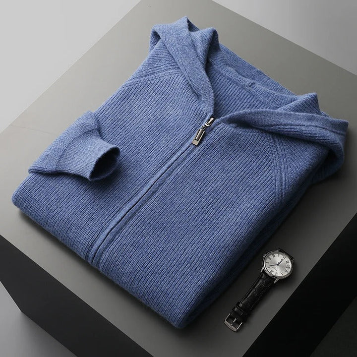 Versatile men's Valletta ultra-soft gray hoodie. Cozy pullover sweatshirt, ideal for casual everyday comfort.