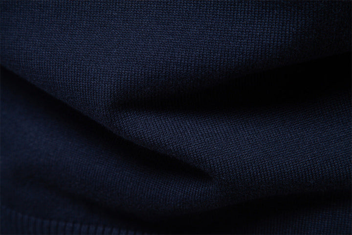 Ultra-comfortable men's half-zip pullover sweater. Soft knit for versatile modern & casual style.