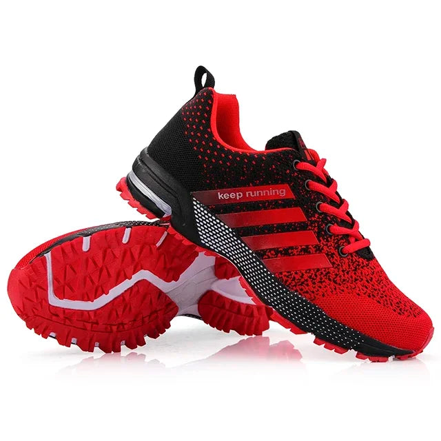Spiked men's golf shoes, waterproof, ensuring stable traction & comfortable performance on the green.