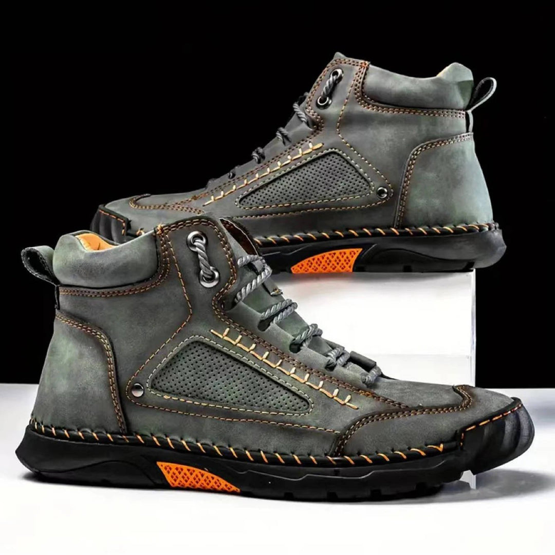 High-performance men's waterproof hiking boots, built for durability and all-day comfort.