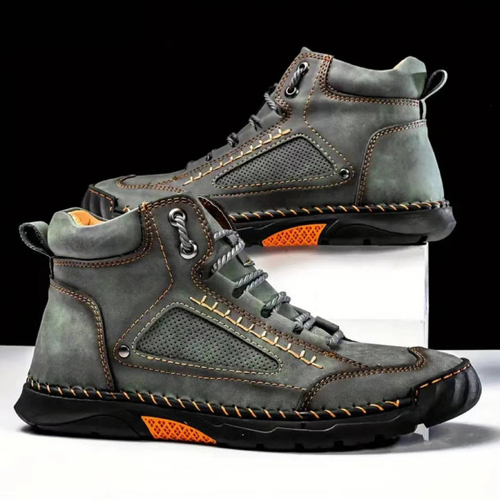 High-performance men's waterproof hiking boots, built for durability and all-day comfort.