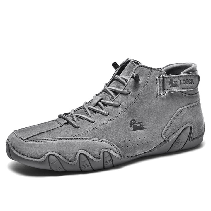 Lightweight men's orthopedic waterproof sneakers, providing all-day support and breathable comfort.