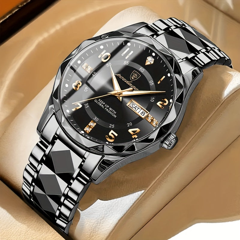 Robust men's outdoor activewear watch, waterproof & shockproof, designed for ultimate durability.