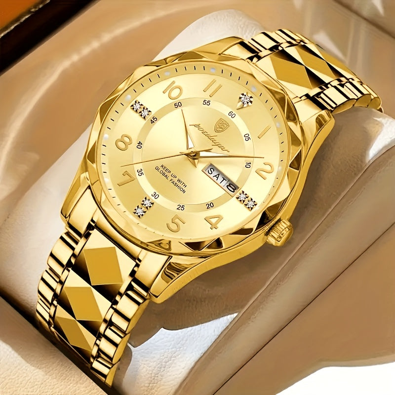 Essential men's sports watch: waterproof, multifunctional, and stylish for every active endeavor.