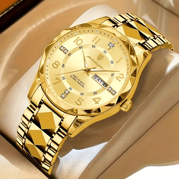 Essential men's sports watch: waterproof, multifunctional, and stylish for every active endeavor.