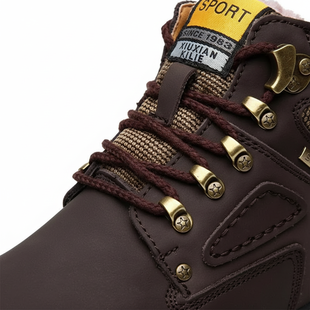 Casual waterproof men's sneakers, ideal for all-weather winter comfort.