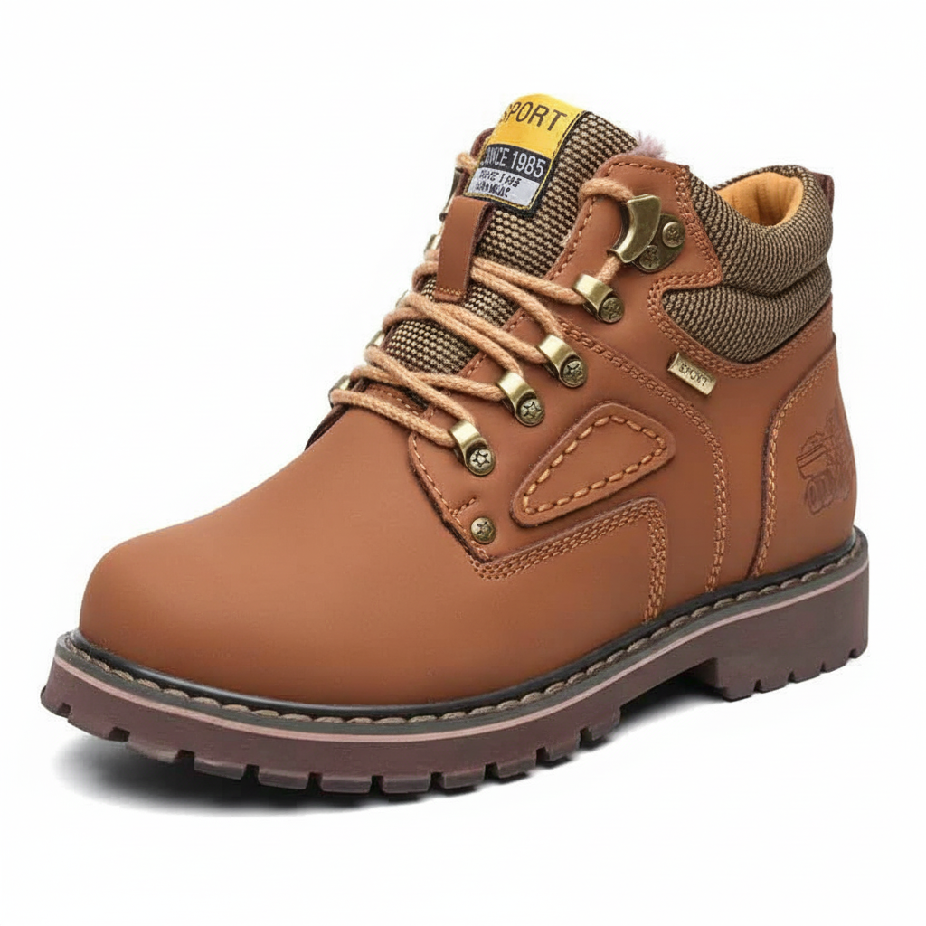 All-weather men's waterproof sneakers, offering ultimate winter comfort.