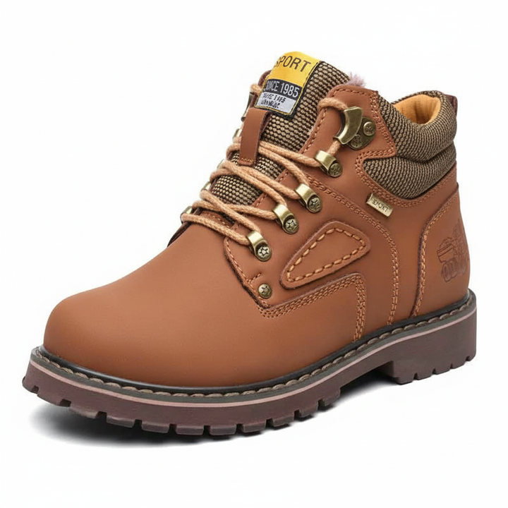 All-weather men's waterproof sneakers, offering ultimate winter comfort.