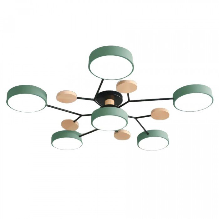 High-quality branching LED fixture, modern Nordic ceiling light, durable and energy-efficient.