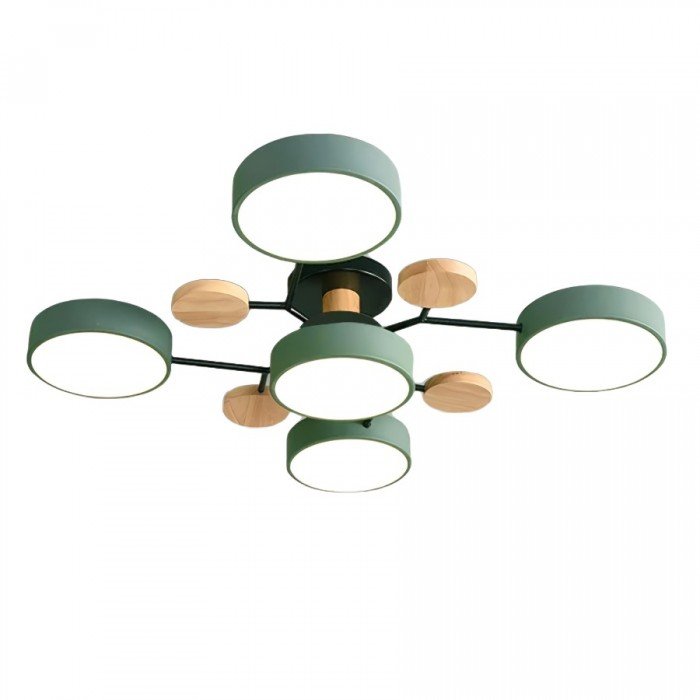 Distinctive Nordic design LED ceiling light, modern branching structure for unique home decor.