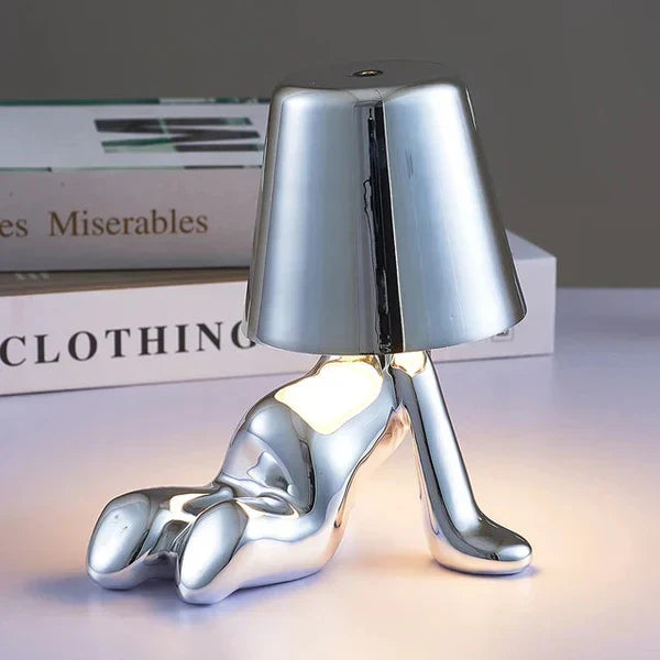 Cordless LED modern table lamp, a versatile rechargeable light for contemporary decor.