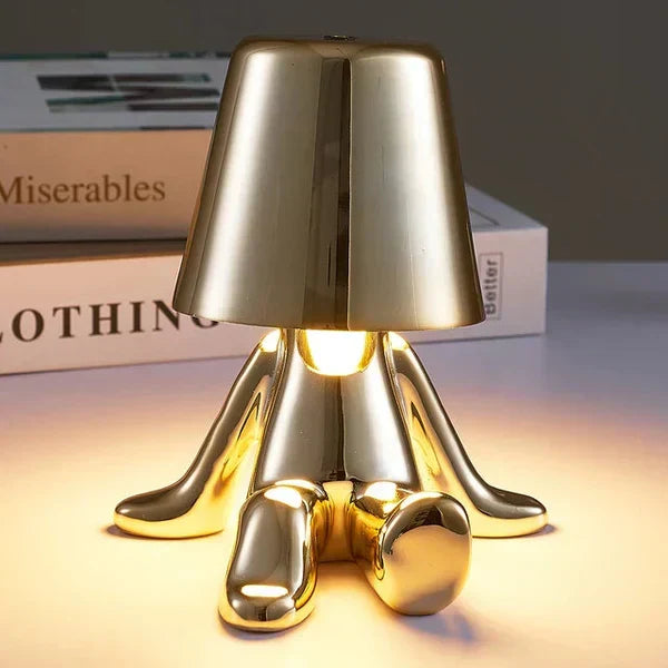 Sleek cordless rechargeable table lamp providing warm accent lighting for any room.