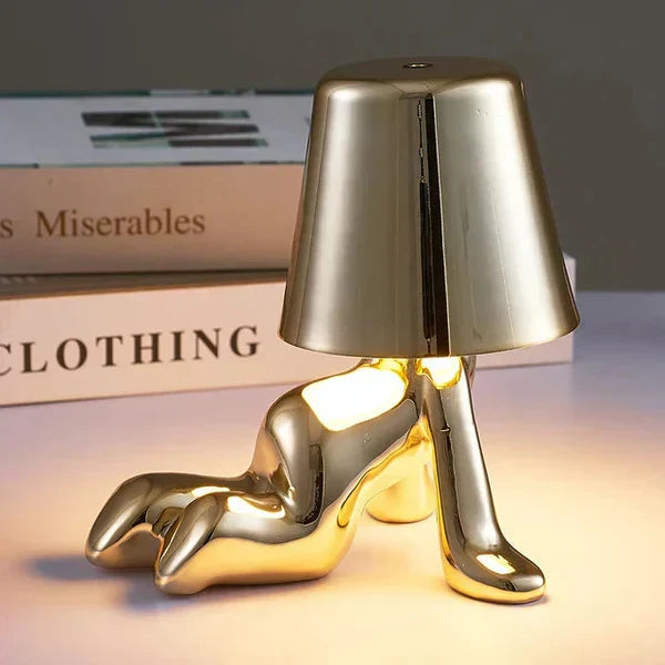 Stylish cordless table lamp for modern homes, featuring soft ambient LED illumination.