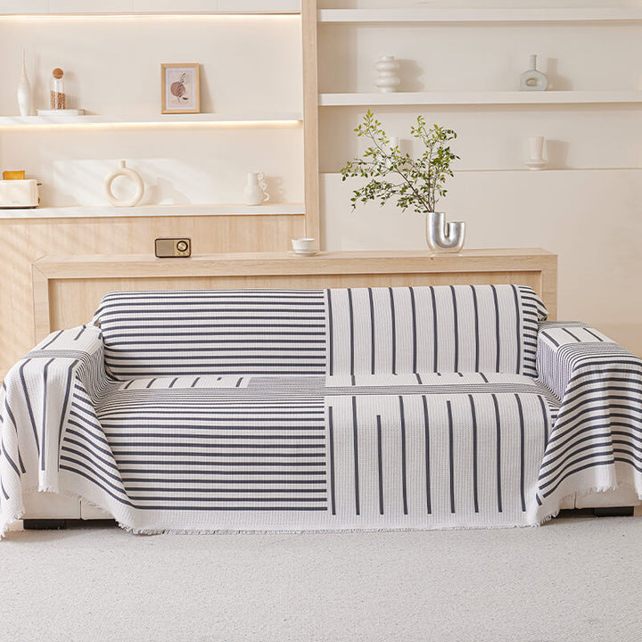 Modern design multi-color geometric sofa cover, a perfect blend of style and durability