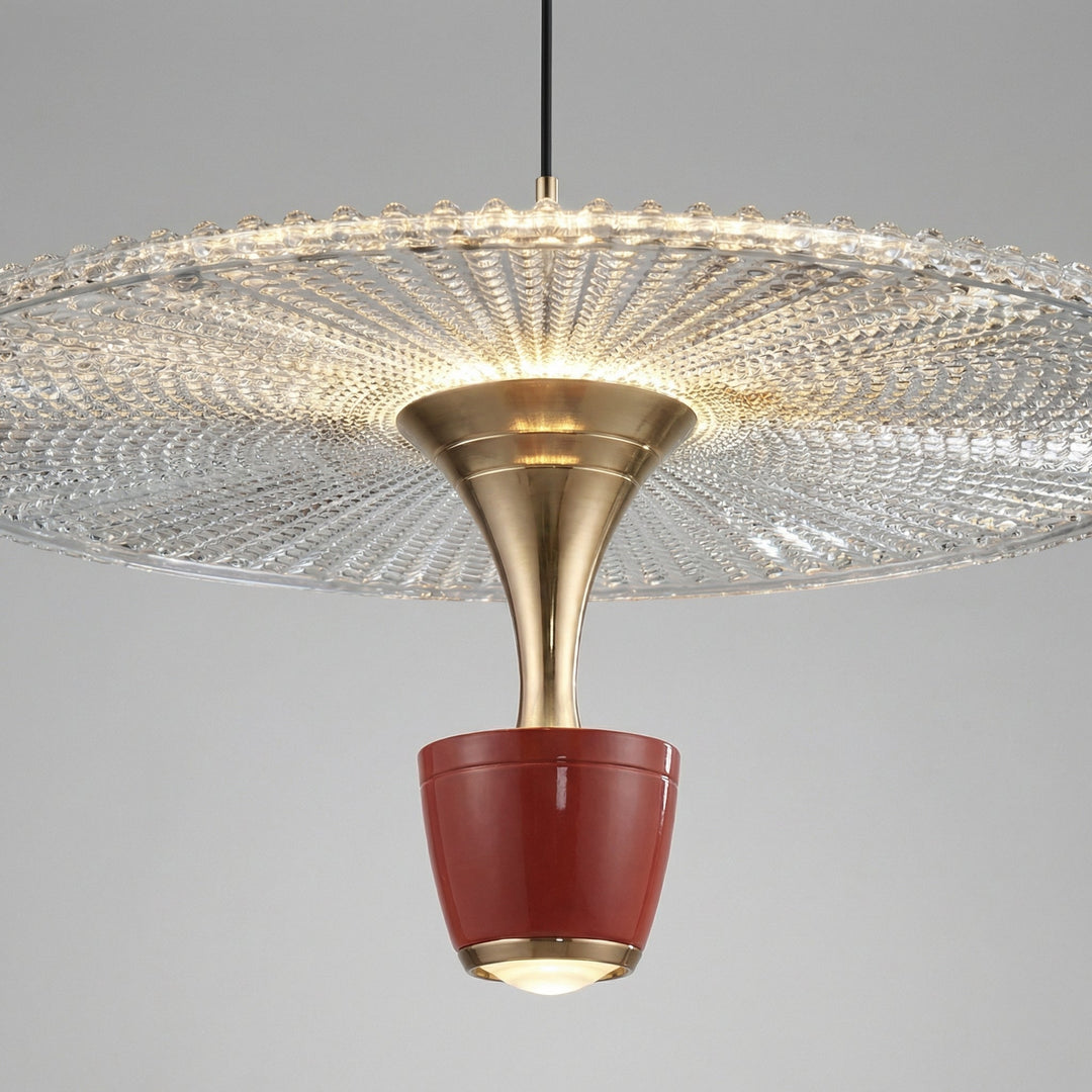 Glissara modern pendant light, a decorative and elegant fixture for stylish home decor.