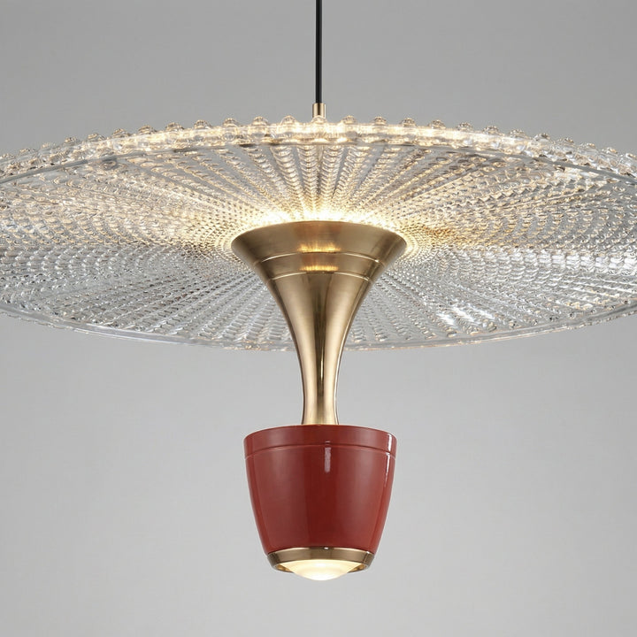Glissara modern pendant light, a decorative and elegant fixture for stylish home decor.