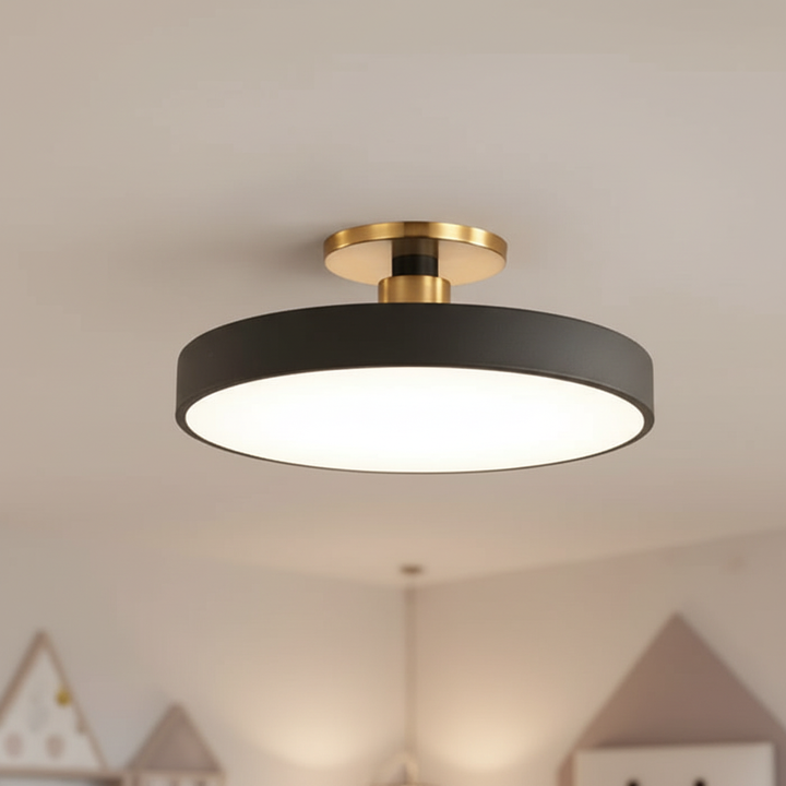 Modern Helligon LED ceiling light with soft, glare-free ambient lighting, ideal for bedroom & home decor.