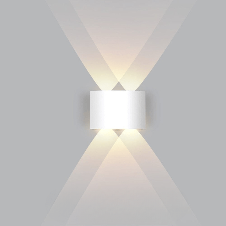 Modern weatherproof LED exterior light, ideal for balcony, garden, and driveway illumination.